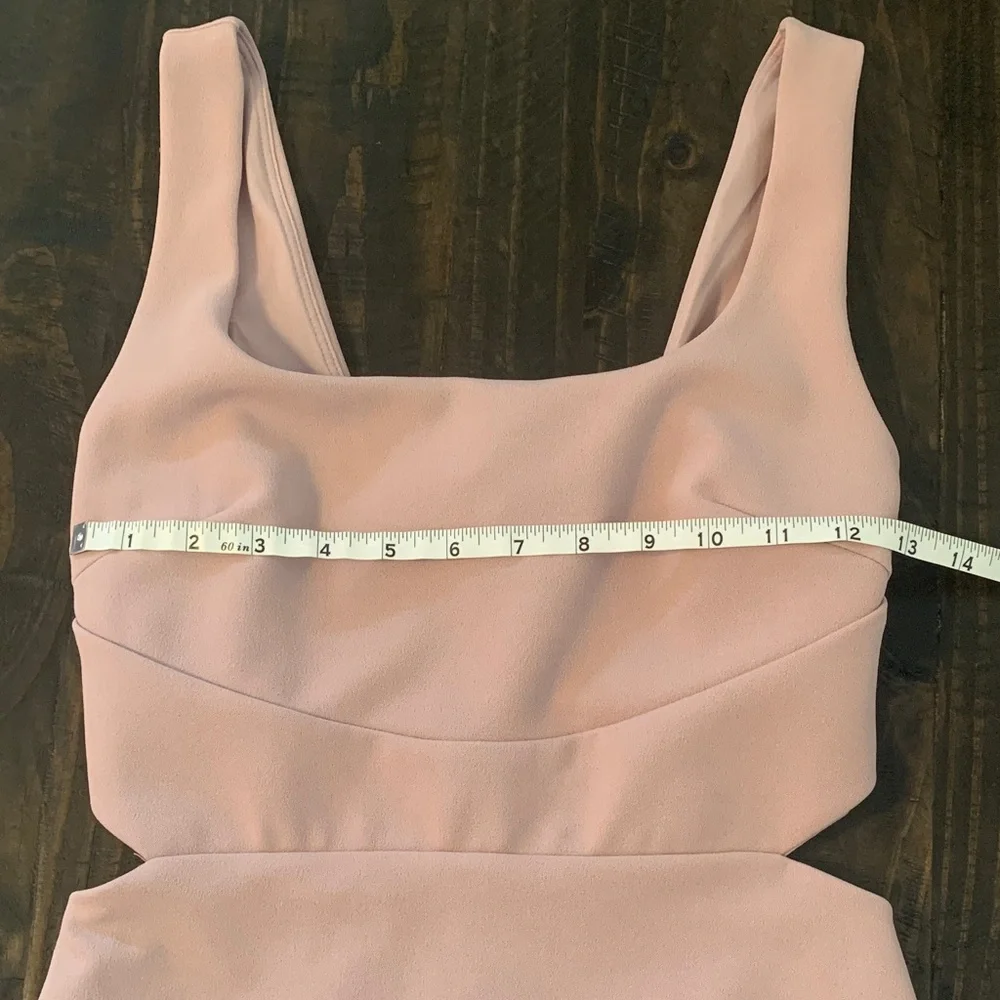 Express Mauve Square-Neck Midi Dress - Picture 7 of 9